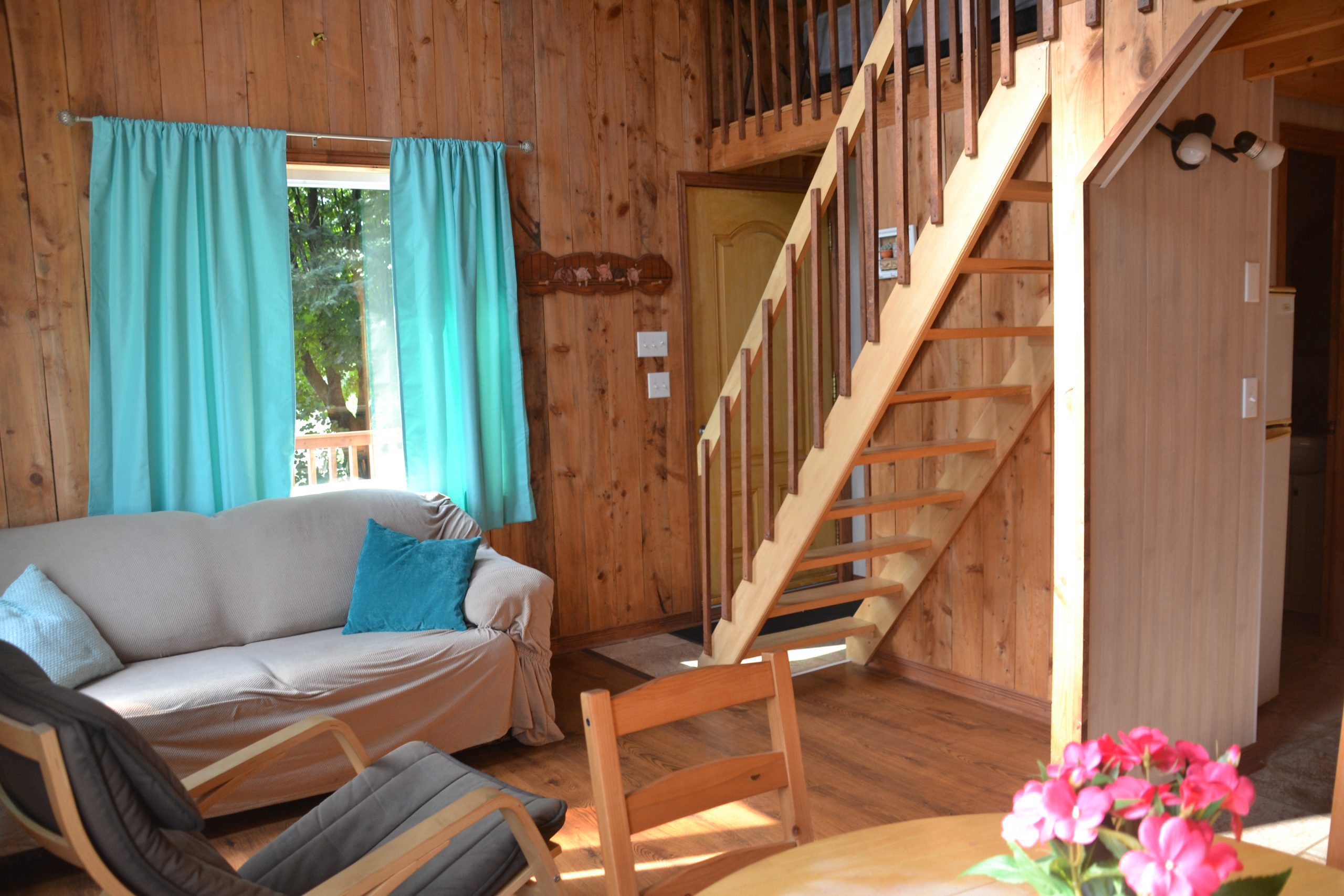 Chalet prêt à camper camping melbourne estrie