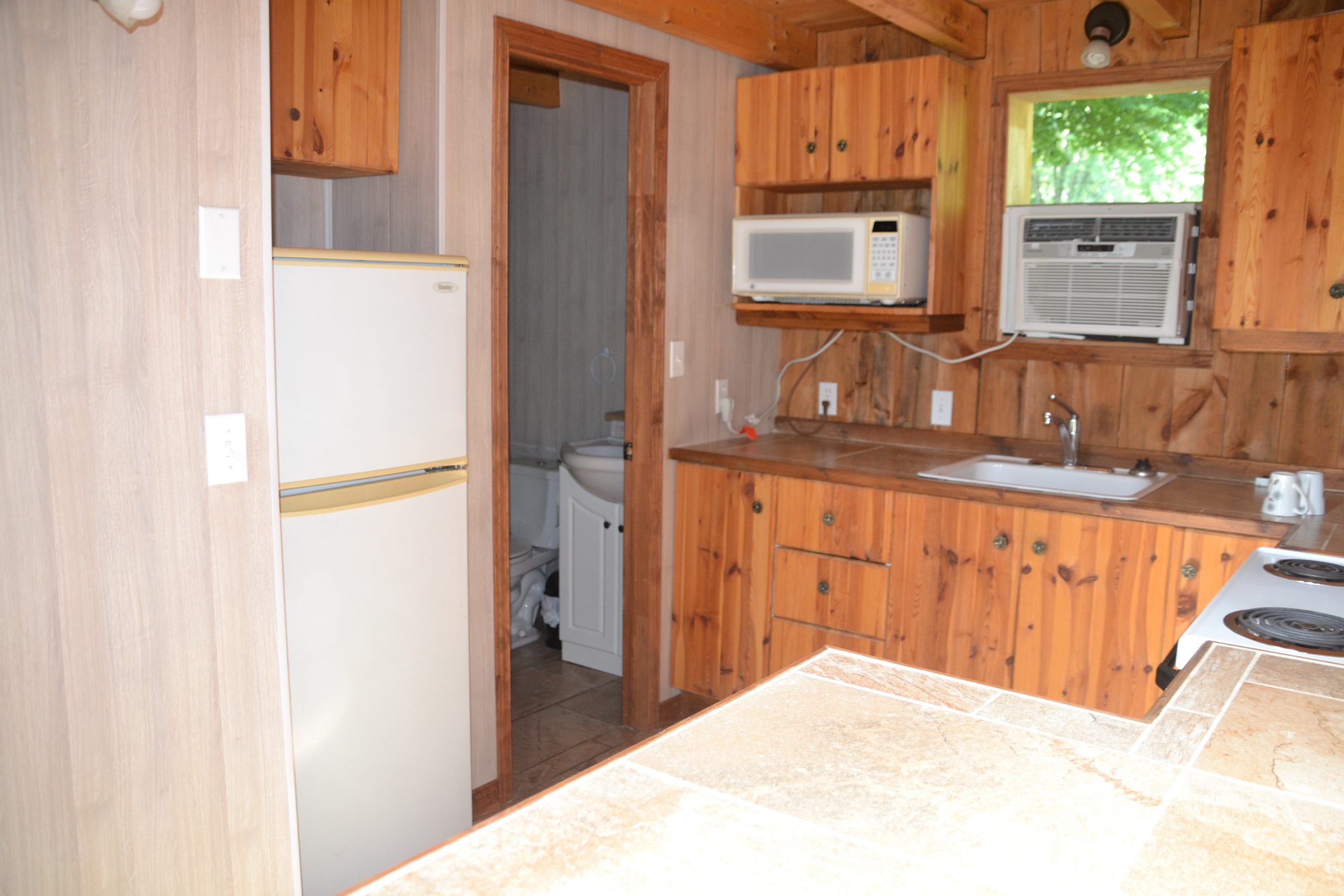 Chalet prêt à camper camping melbourne estrie