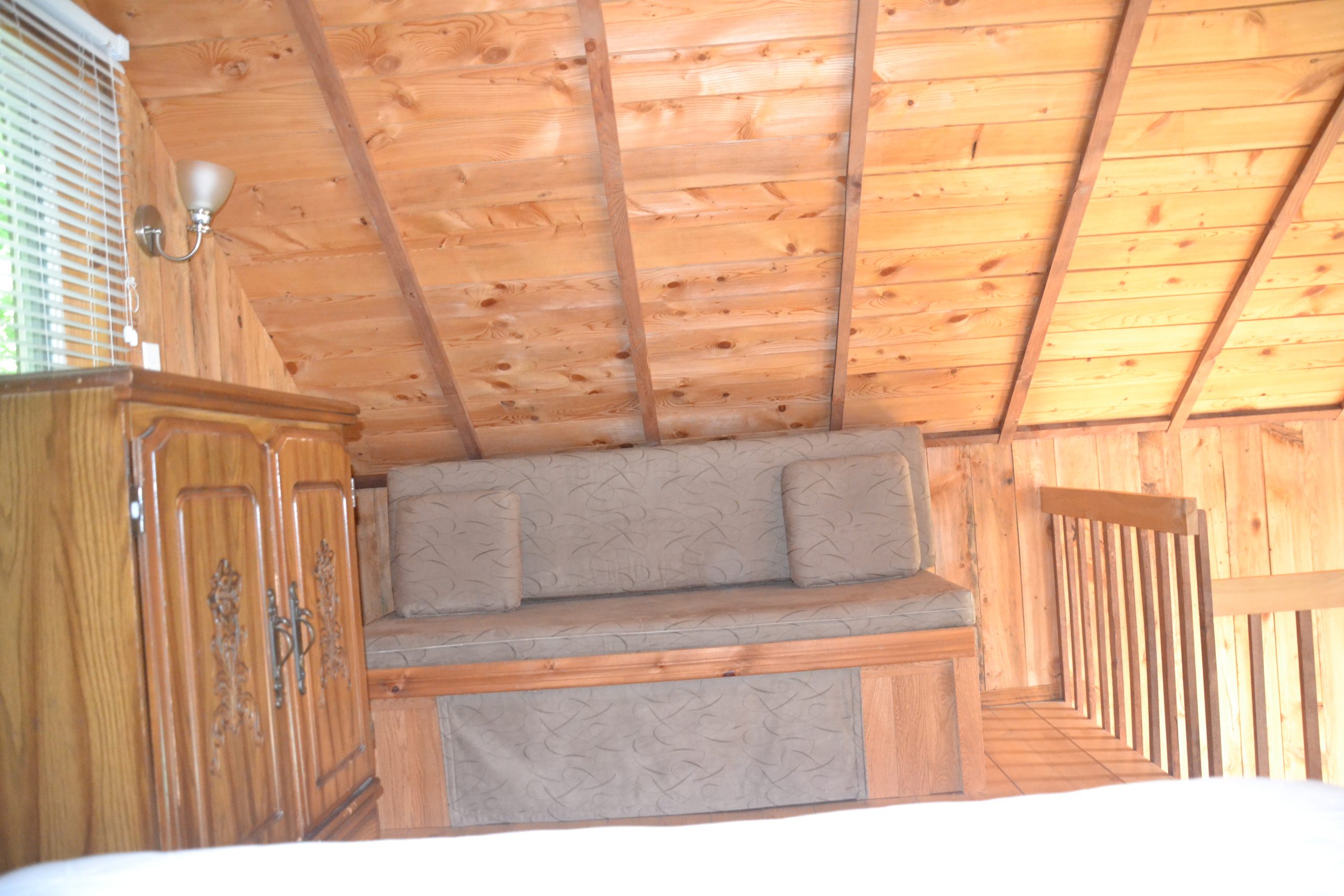 Chalet prêt à camper camping melbourne estrie