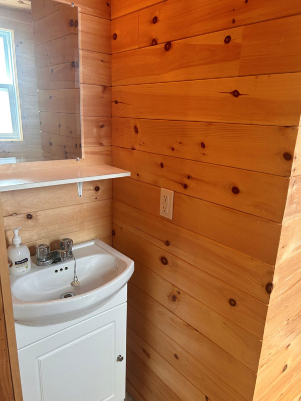 Chalet prêt à camper camping melbourne estrie