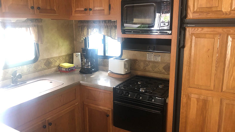 Chalet prêt à camper camping melbourne estrie