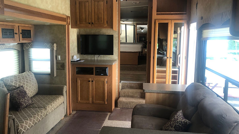 Chalet prêt à camper camping melbourne estrie